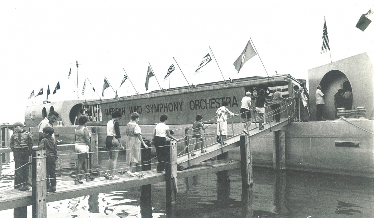 Bicentennial Boat Parade, Pittsburgh, 1976 