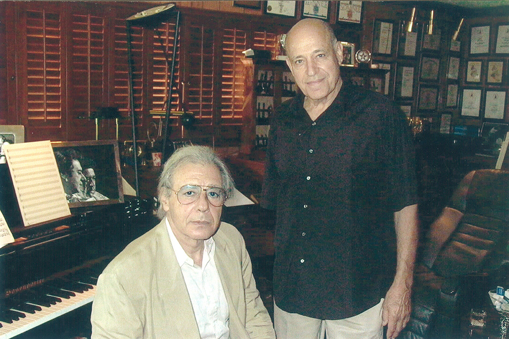 Lalo Schifrin, Argentinian composer, and RAB, 2004